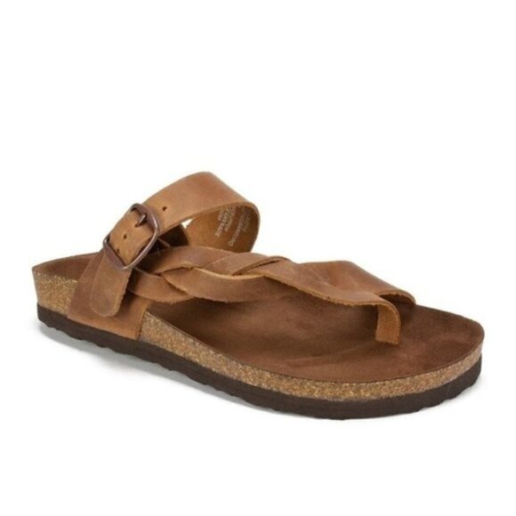 White Mountain Shoes - White Mountain Crawford Women's Footbed Sandals 7M